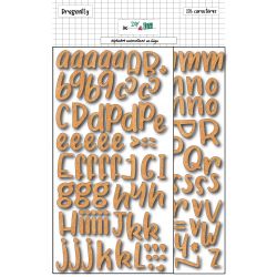 Alphabet adhésif en liège - DIY and Cie