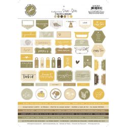 Sous-Bois labels - Mes Ptits Ciseaux