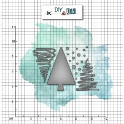 Die : Trio sapin v2 - DIY and Cie
