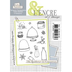 Clear Stamp - Happiness Tins - L'Encre et l'Image