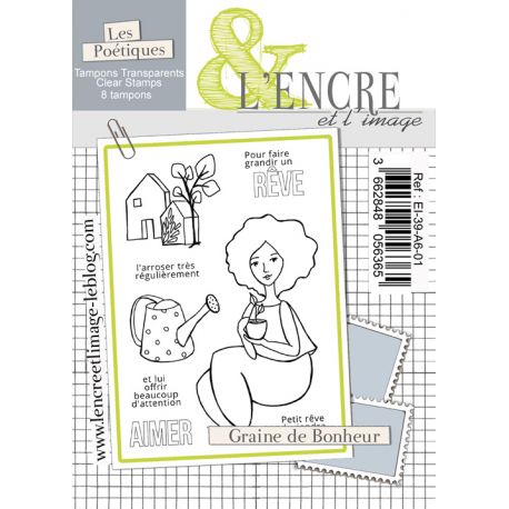 Clear Stamp - Seeds of Happiness - L'Encre et l'Image