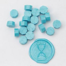 Beads of wax light blue - DIY and Cie