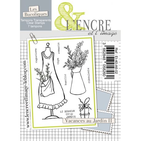 Clear Stamp - An Afternoon in the Garden - L'Encre et l'Image