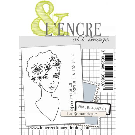 Clear Stamp - The Romantic Girl - L'Encre et l'Image