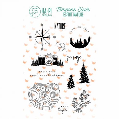 Clear stamps Nature sauvage - HA PI Little Fox