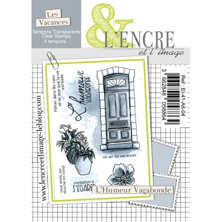 Clear Stamp - Stroll the City - L'Encre et l'Image
