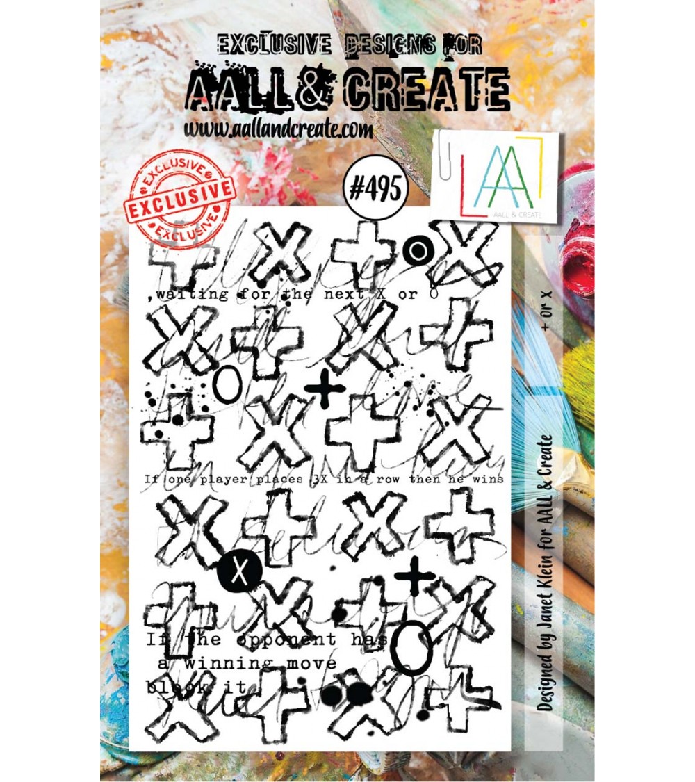 AALL and Create Stamp Set -495- + or x