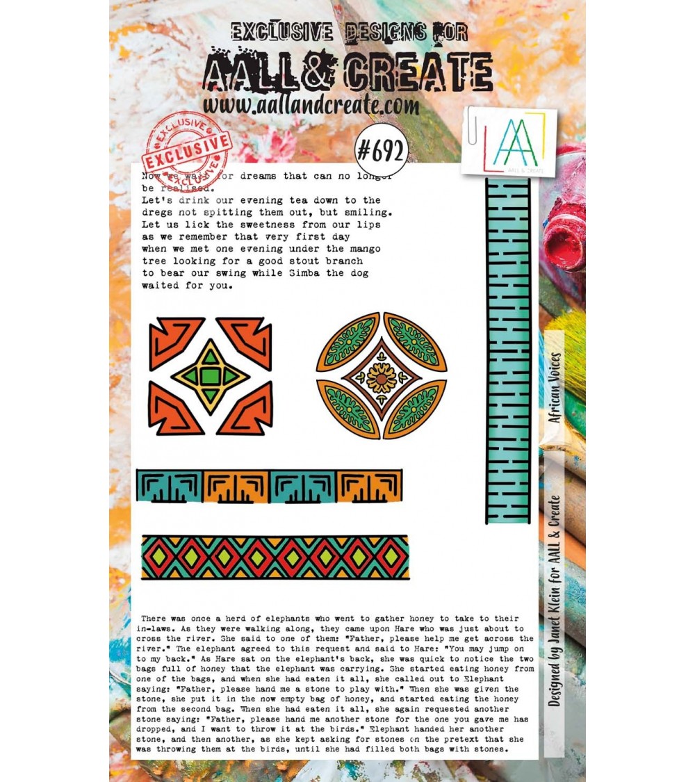 AALL and Create Stamp Set -692 
