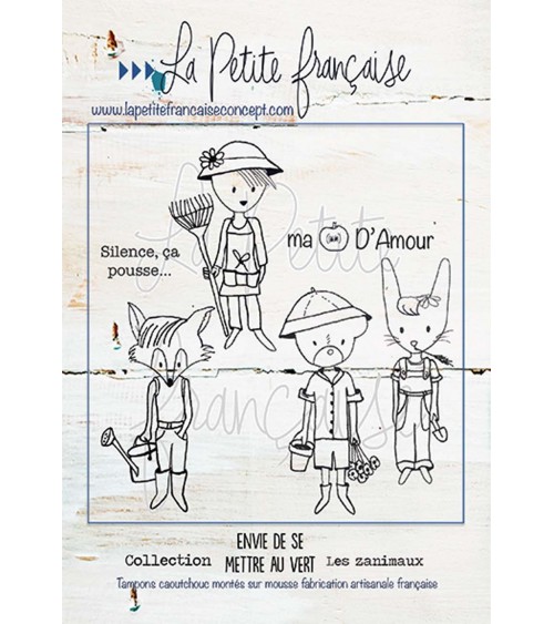 Stamp LES ZANIMAUX - La Petite Française 