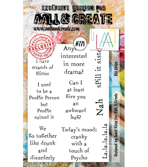 AALL and Create Stamp Set -771 