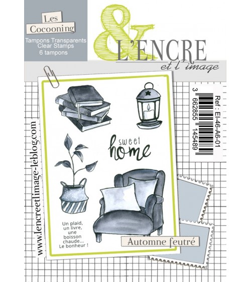 Clear Stamp Cosy Autumn - L'Encre et l'Image 