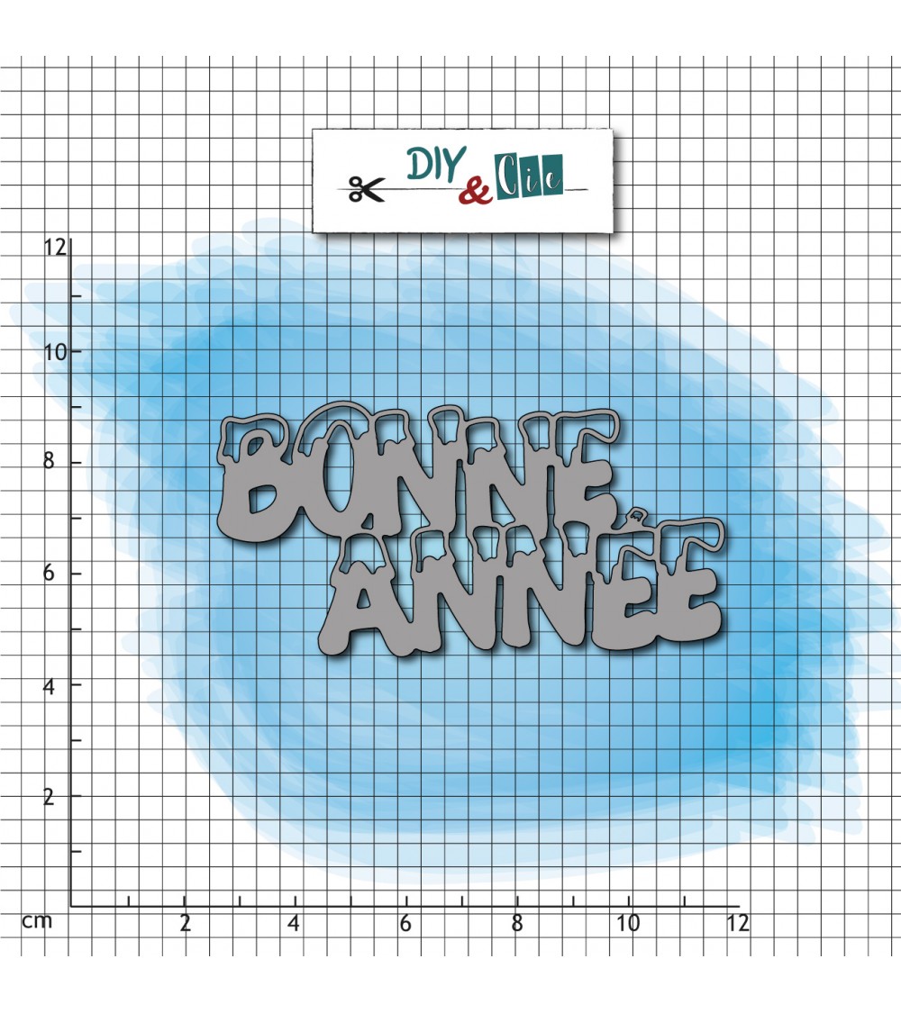 Set de dies Bonne Année - DIY and Cie