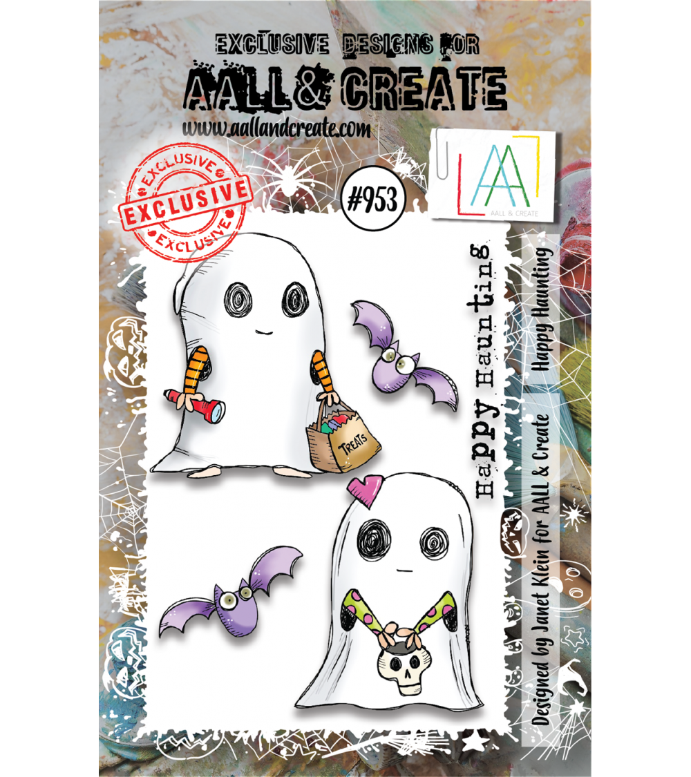 AALL and Create 953 A7 Stamp set Happy Hunting