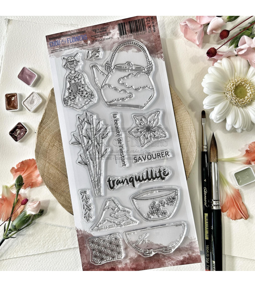 TAMPON CLEAR CHOU&FLOWERS DL TRANQUILLITE SOL125