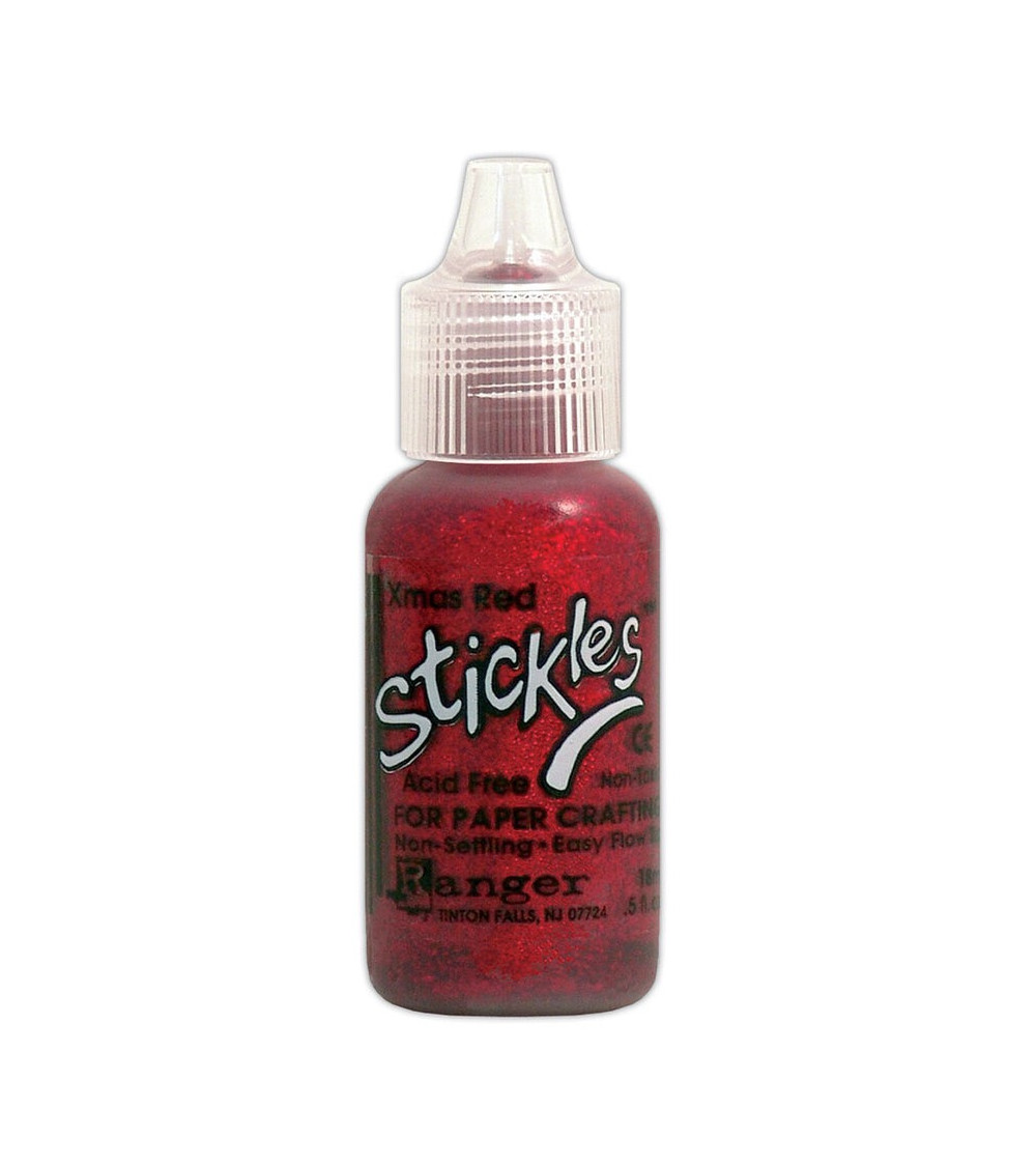 Ranger Stickles Glitter Glue Christmas Red