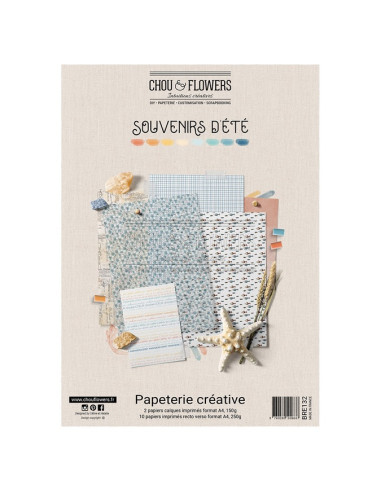 PAPETERIE CREATIVE SOUVENIRS D'ETE