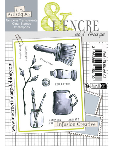 Tampon clear - Infusion Creative - L'Encre et l'Image