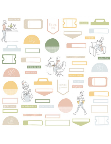 Die-cuts Bande originale, face A - HA PI Little Fox