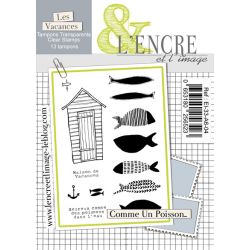 Clear Stamp As a Fish in Water -  L'Encre et l'Image
