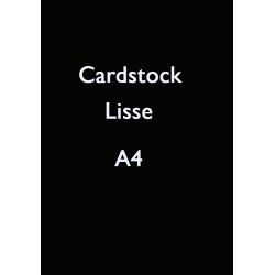 Cardstock smooth A4 Black