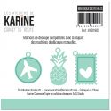 Dies Carnet de Route Breloques estivales -Les Ateliers de Karine