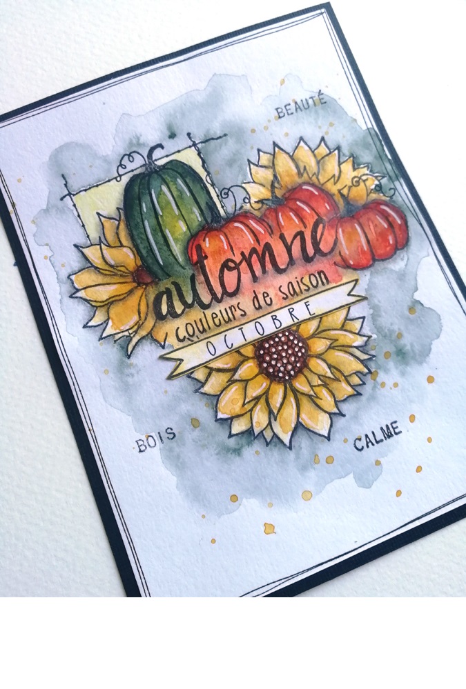 Cartes en scrapbooking sur le thème de l'automne